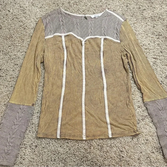 Women's Gimmicks Washed Rib Knit Top from Buckle Size L - Picture 2 of 6